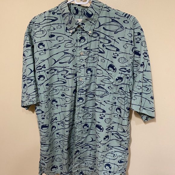 Reyn Spooner XL Hawaiian Button Up Shirt - Picture 1 of 3
